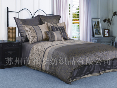 梅花情 POLYESTER/PRINTING,FLOCKIN